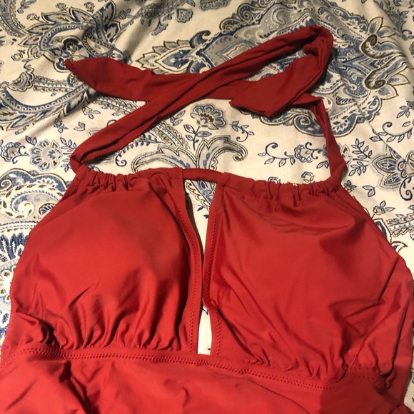 Red One piece. - Picture 2 of 5
